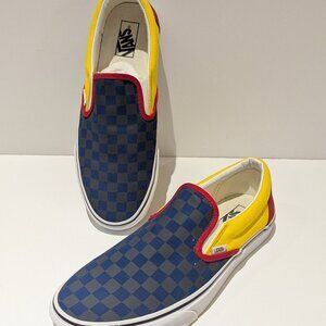 Vans - Classic Rally Yellow/Blue/Red (Size 11.5)